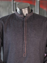 Michael Wash & Wear Shalwar Kameez For Men - MC24SK 007 Black